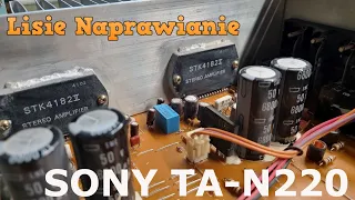 SONY TA-N220 ze stolarnio lakierni - Brudasek 🤣🤣🤣