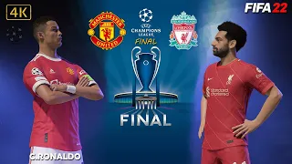 FIFA 22 PS4 | Man United Vs Liverpool | UEFA Champions League | Gameplay 4K Highlight