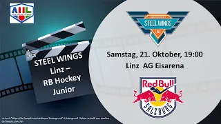 ALPSHL - STEEL WINGS LINZ - RB Hockey Junior 21102021