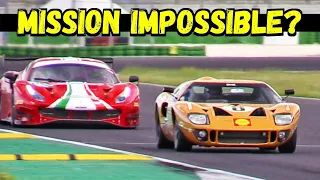 Ford GT40 VS Ferrari 488 GT3 EVO #Shorts