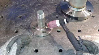 Few people know this trick ! Small Flange High Speed TIG Welding Secret