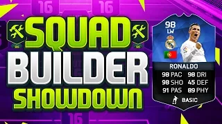 FIFA 16 SQUAD BUILDER SHOWDOWN!!! TEAM OF THE YEAR RONALDO!!! 98 Rated TOTY CR7 Squad Builder