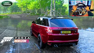 Off-roading with My New Range Rover 😱😱😈😈||Forza horizon 5 Thurstmaster t248 gameplay