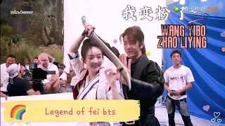 [ENG SUB ] - Wang​ Yibo & Zhao Liying - Legend of Fei Behind the Scenes