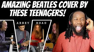 WOW Fantastic Beatles Abbey Road Medley Cover by Teenagers EMILY LINGE | SINA | CARA VEL | MANOU RAO