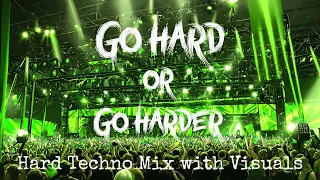 Hard Techno Peak Time Rave Mix | 155bpm+ | September 2023 | Visuals
