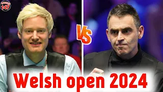 Ronnie o'sullivan vs Neil Robertson World snooker champion of championship 2024