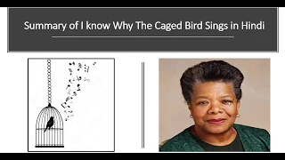 Summary of I know Why The Caged Bird Sings by Maya Angelou in Hindi