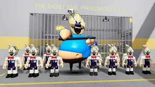 ICE SCREAM ALL CHARACTERS BARRY'S PRISON RUN Obby Update Roblox All Bosses Battle FULL GAME #roblox