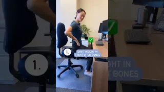 Sit Position For Lower Back Pain, Use Computer, 3 Tricks For Better Ergonomic Desk Setup