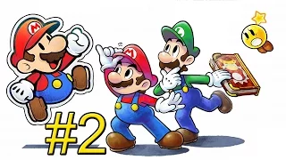Mario & Luigi Paper Jam {3DS} часть 2 — Бумажный Марио