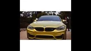 BMW M4 in red 2014