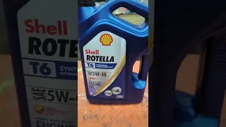 Shell Rotella changed for your motorcycle!!