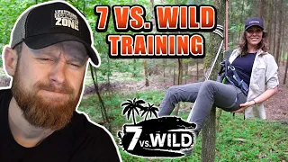 Kokosnüsse ernten - Sabrina im 7 VS. WILD TRAINING | Fritz Meinecke reagiert