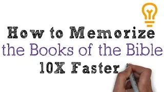 How to Memorize the Books of the Bible in Order (in Less than 1 Hour)