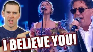 ''I believe you'' Grigory Leps & Pelageya Reaction (“Our New Year”, 2023)