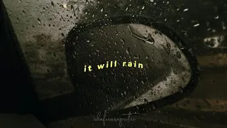 it will rain - bruno mars (slowed down) with lyrics||song tiktok