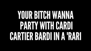 Cardi B - Bartier Cardi ft. 21 Savage Lyrics