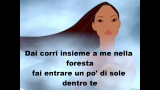 KARAOKE - I COLORI DEL VENTO - pocahontas