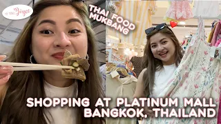 SHOPPING AT PLATINUM MALL 🇹🇭 BANGKOK, THAILAND + MUKBANG | JOYCE YABUT