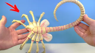 Making FACEHUGGER - Alien with Clay