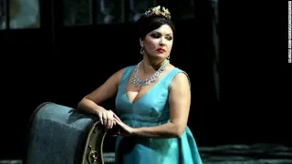 Anna Netrebko, Russian soprano, out at the Metropolitan Opera