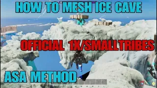 Ice Cave Mesh Method Official pvp | ark survival ascended
