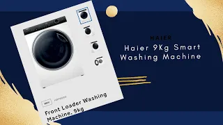 Haier 9kg Front Loader Smart Washing Machine Review 2021 HWF90AN1 UV Protect/Sanitizer Technology