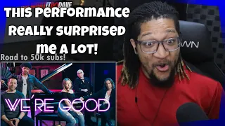 Reaction to WE'RE GOOD | VoicePlay Feat. Adriana Arellano & Cesar De La Rosa