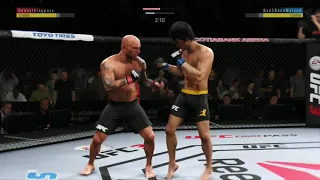 Joe Rogan Leg Kick-Spinning Back Kick Combo