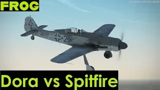 FW190D-9 Vs Spitfire IX & P47D - IL-2 Bodenplatte