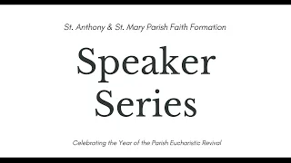 Faith Formation Speaker Series: Jesus Was a Teenager, Too