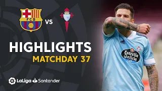 Highlights FC Barcelona vs RC Celta (1-2)