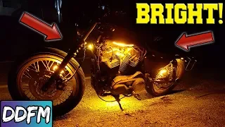 Are Motorcycle LEDs Worth It?! Custom Dynamics Magic Flex LEDs