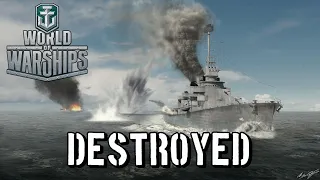 World of Warships - Destroyed