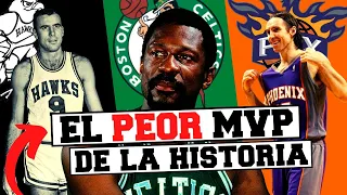 ¿QUIÉN ES EL PEOR MVP DE LA HISTORIA DE LA NBA?