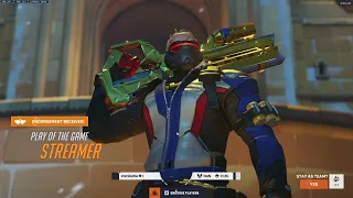 19K DMG! THIS TRACKING IS IMPRESSIVE! OVERWATCH 2 SEASON 10 GALE SOLDIER 76 GAMEPLAY