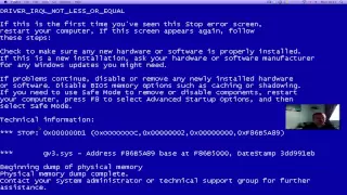 how to fix the blue screen of death