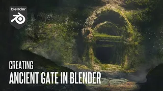 Creating Ancient Gate In Blender