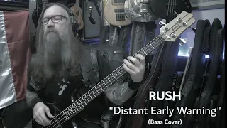 Rush - "Distant Early Warning" (Bass Cover)