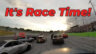 First Race With The Scrap Truck