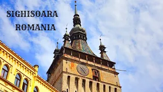 🇷🇴 Sighișoara, Romania Walking Tour June 2021 (1080p 60fps)