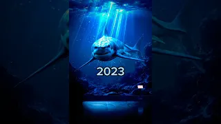 2023shark and 5000bce shark ||mythical biology||#shortvideo #shorts