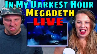 REACTION TO Megadeth - In My Darkest Hour | THE WOLF HUNTERZ REACTIONS