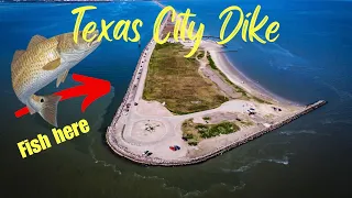 Texas City Dike, patience pays off.