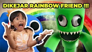 LEIKA DI KEJAR MONSTER RAINBOW FRIEND 😱 DI GAME ROBLOX