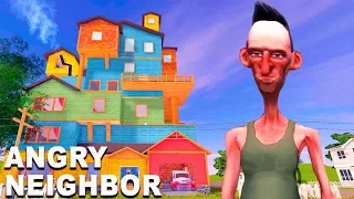 ЭТОТ СОСЕД ОЧЕНЬ СТРАННЫЙ! Пробрался в ДОМ СОСЕДА ПОКА ОН СПАЛ Игра Angry Neighbor от Cool GAMES