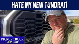 Clearing the Air, Do I Hate my 2022 Toyota Tundra Limited?