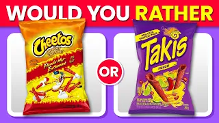 Would You Rather? Junk Food Edition 🍕🍫