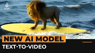 Text-to-video AI technology | Al Jazeera Newsfeed